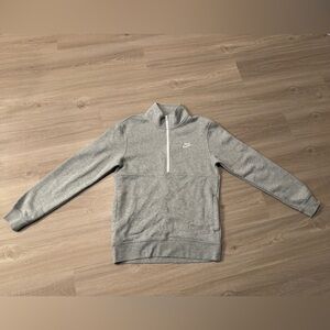 Nike Men’s Gray 1/2 Zip Pullover - Small - NWT